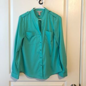 Banana Republic long sleeved blouse